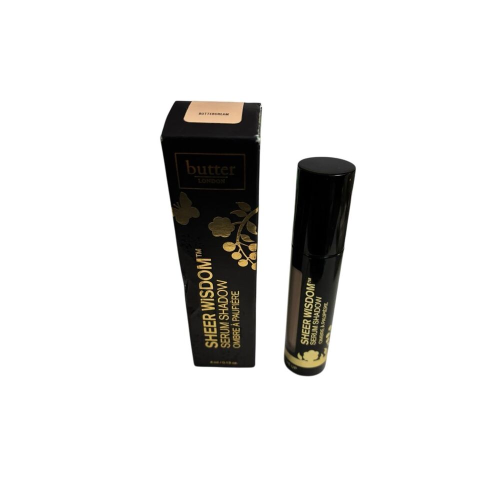 Butter London Sheer Wisdom Serum Shadow Buttercream Liquid Eyeshadow NIB